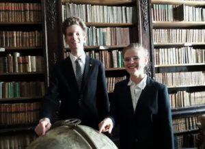 presidents Oskar Weihs and Paula Breyer